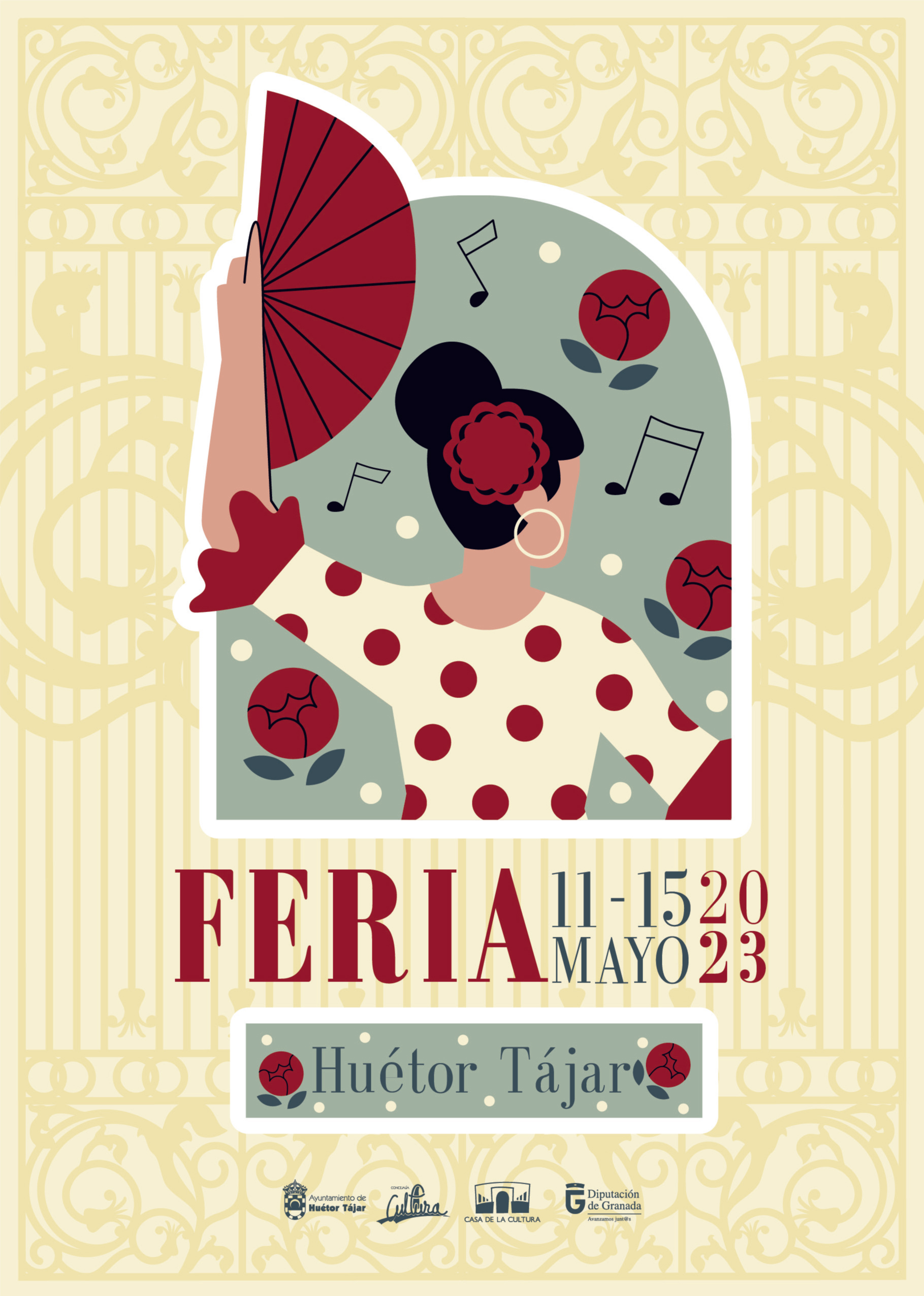 Feria y Fiestas en honor de San Isidro 2023 Huétor Tájar